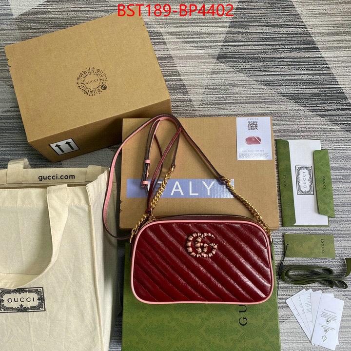 Gucci Bags(TOP)-Marmont,fake cheap best online ,ID: BP4402,$: 189USD