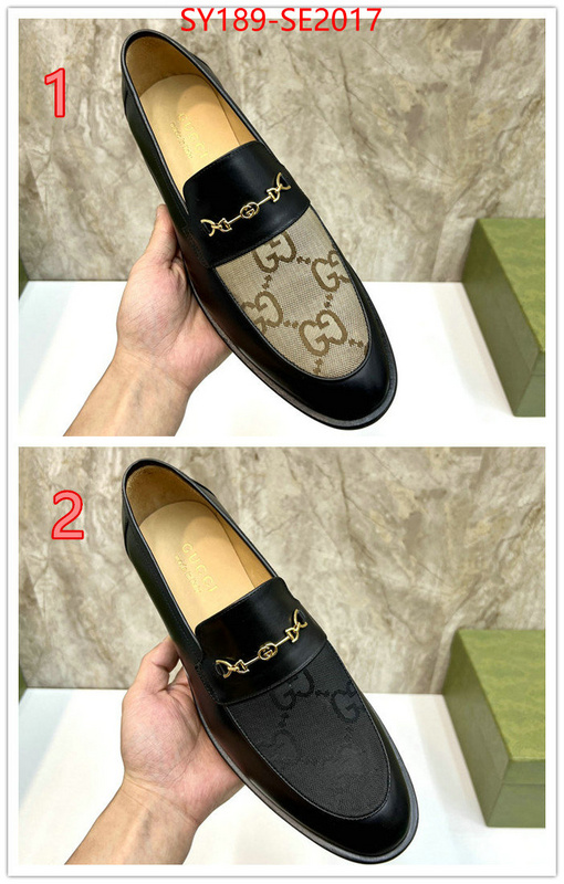 Men Shoes-Gucci,2023 replica wholesale cheap sales online , ID: SE2017,$: 189USD