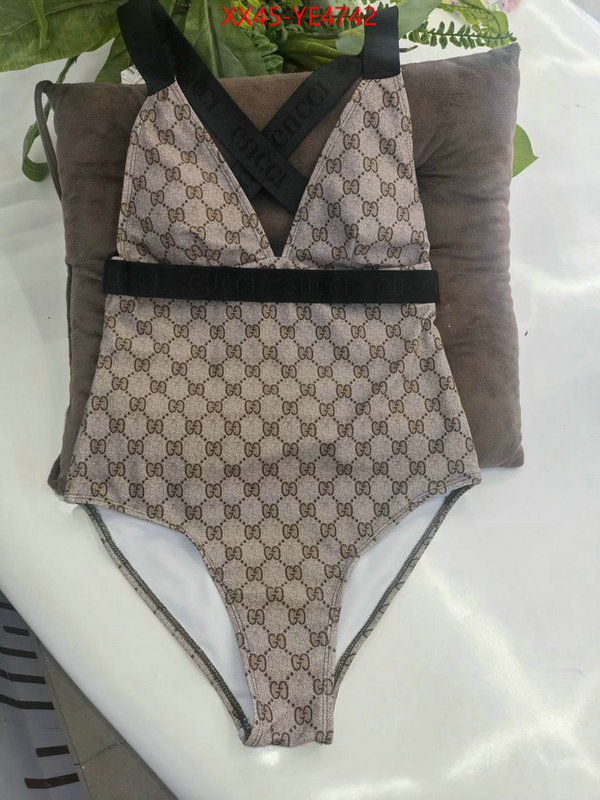 Swimsuit-GUCCI,shop designer , ID: YE4742,$: 45USD