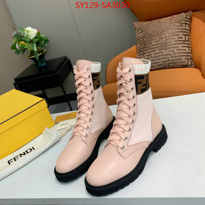 Women Shoes-Fendi,best replica quality , ID:SA3030,$: 129USD