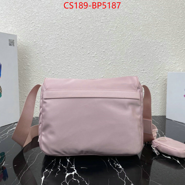 Prada Bags(TOP)-Diagonal-,ID: BP5187,$: 189USD