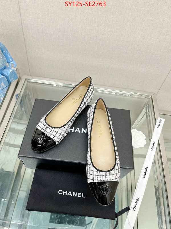 Women Shoes-Chanel,best luxury replica , ID: SE2763,$: 125USD