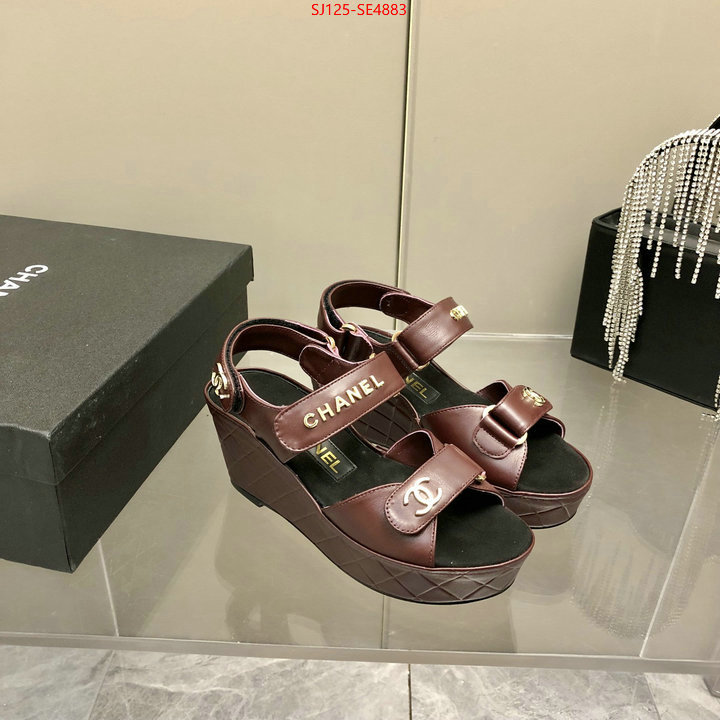 Women Shoes-Chanel,2023 luxury replicas , ID: SE4883,$: 125USD