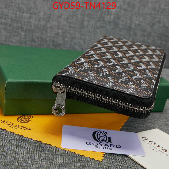 Goyard Bags(4A)-Wallet,aaaaa replica designer ,ID: TN4129,$: 59USD