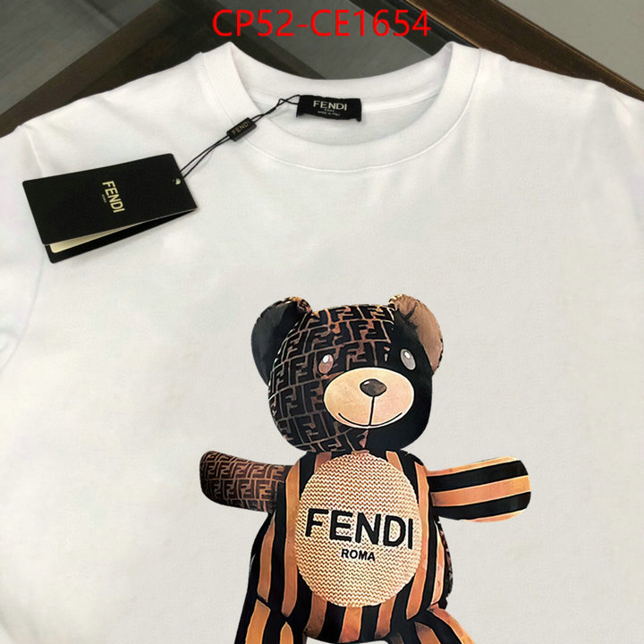 Clothing-Fendi,1:1 replica wholesale , ID: CE1654,$: 52USD