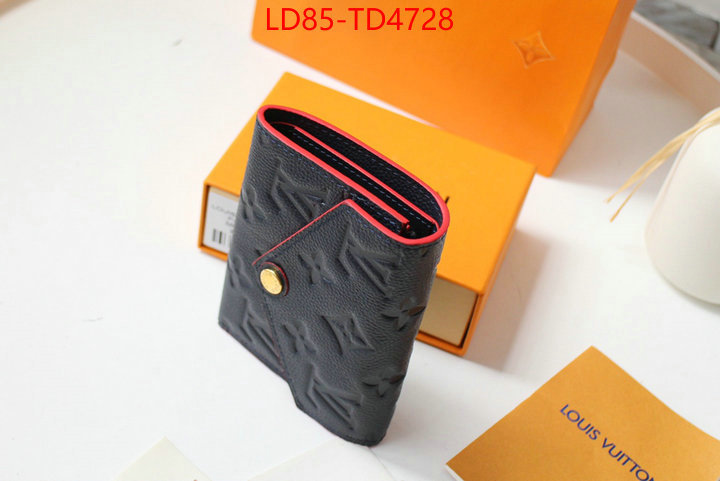 LV Bags(TOP)-Wallet,ID: TD4728,$: 85USD