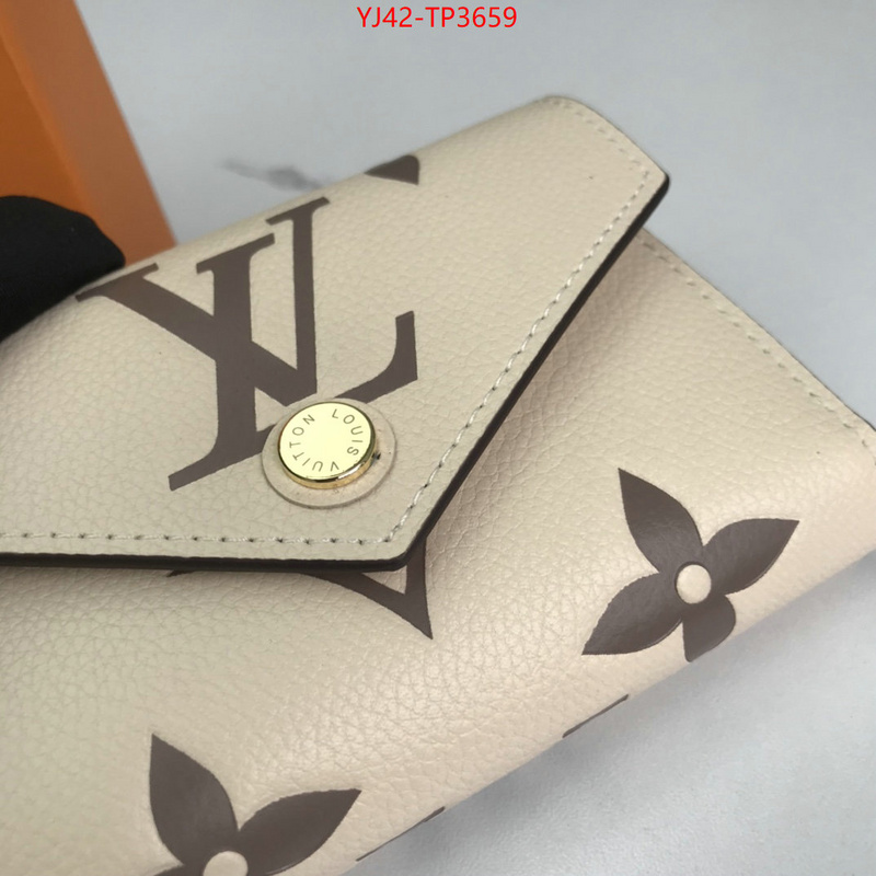 LV Bags(4A)-Wallet,ID: TP3659,$: 42USD