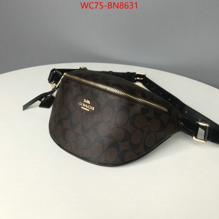 Coach Bags(4A)-Belt Bag-Chest Bag--,can i buy replica ,ID: BN8631,$: 75USD