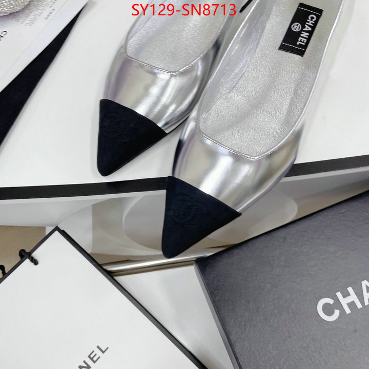 Women Shoes-Chanel,website to buy replica , ID: SN8713,$: 129USD