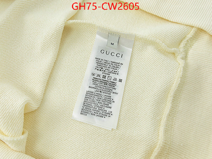 Clothing-Gucci,is it ok to buy , ID: CW2605,$: 75USD
