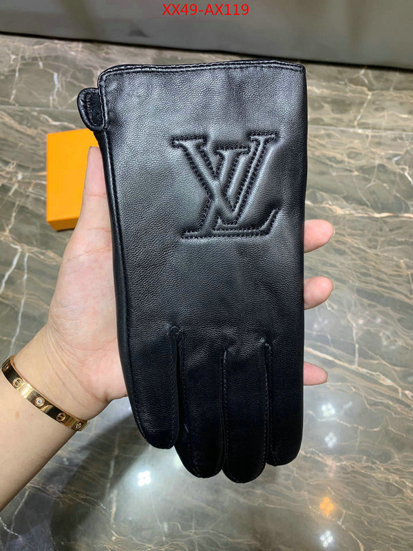 Gloves-LV,website to buy replica , ID: AX119,$: 49USD