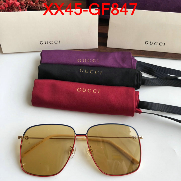 Glasses-Gucci,replica designer , ID: GF847,$:45USD