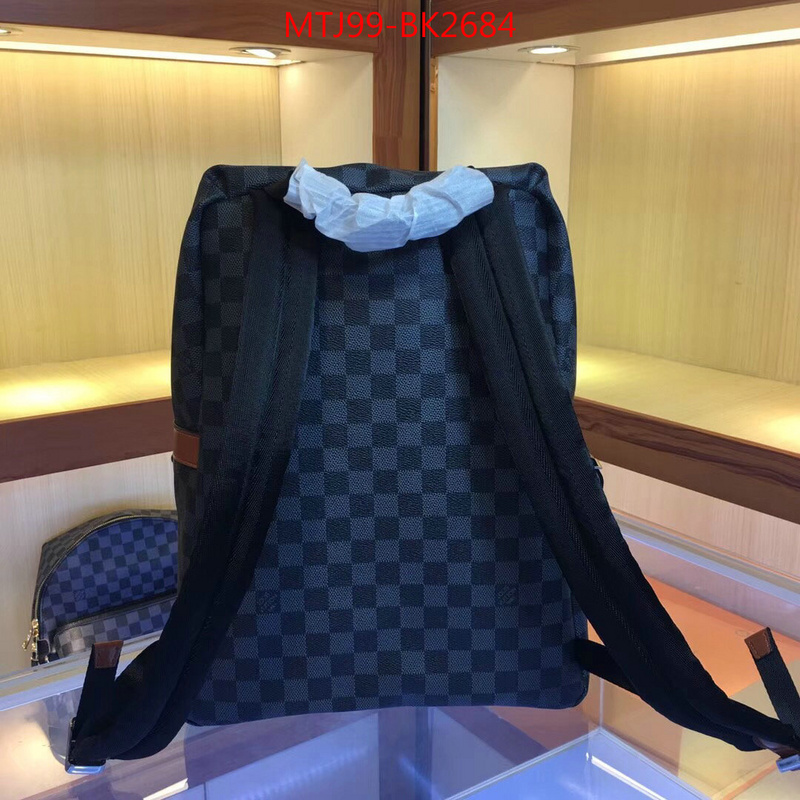 LV Bags(4A)-Backpack-,ID: BK2684,$:99USD