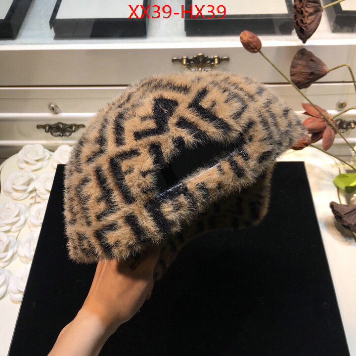 Cap (Hat)-Fendi,highest quality replica , ID:HX39,$: 39USD