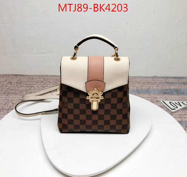 LV Bags(4A)-Backpack-,ID: BK4203,$: 89USD