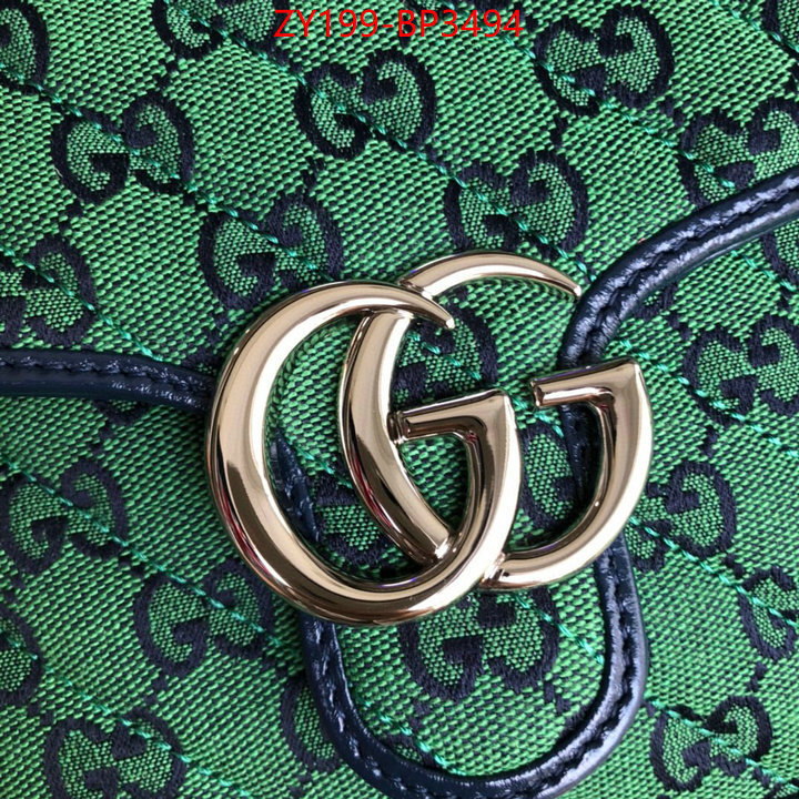 Gucci Bags(TOP)-Marmont,ID: BP3494,$: 199USD