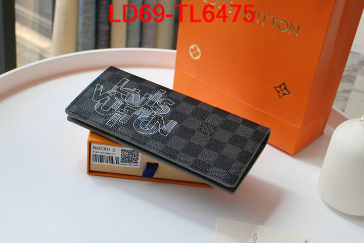 LV Bags(TOP)-Wallet,ID:TL6475,$: 69USD