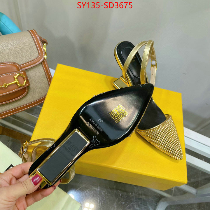 Women Shoes-Fendi,what is aaaaa quality , ID: SD3675,$: 135USD