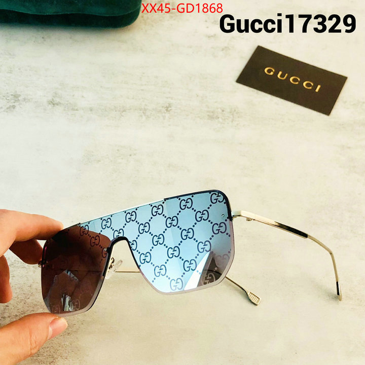 Glasses-Gucci,shop cheap high quality 1:1 replica , ID: GD1868,$: 45USD