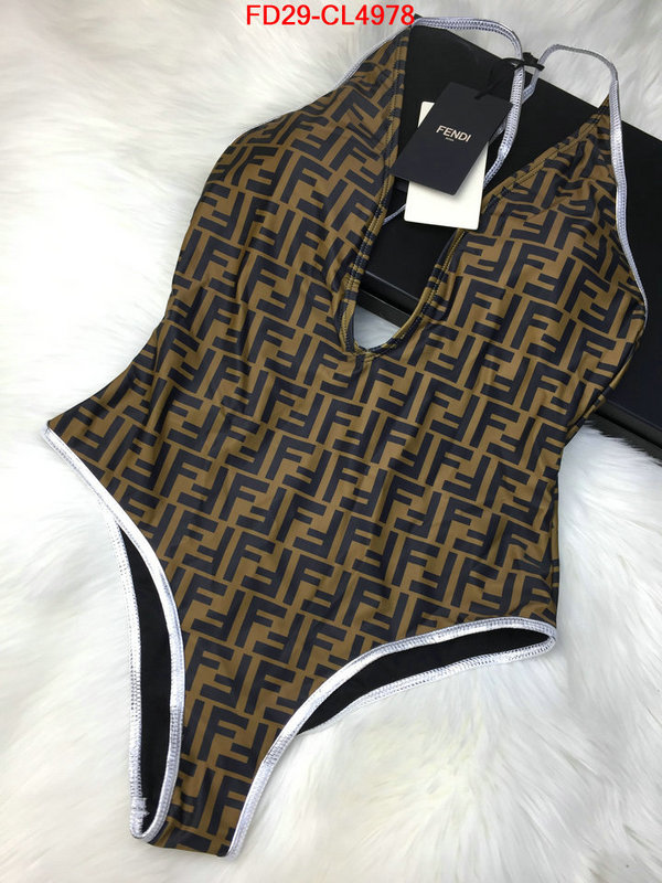 Swimsuit-Fendi,2023 replica wholesale cheap sales online , ID：CL4978,$: 29USD
