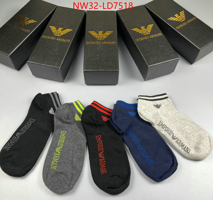 Sock-Armani,buy high quality cheap hot replica , ID: LD7518,$: 32USD