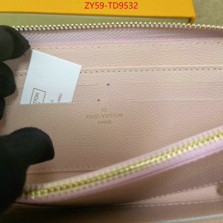 LV Bags(4A)-Wallet,top grade ,ID: TD9532,$: 59USD