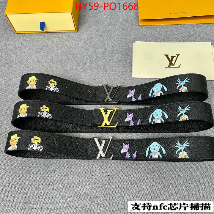 Belts-LV,replica wholesale , ID: PO1668,$: 59USD