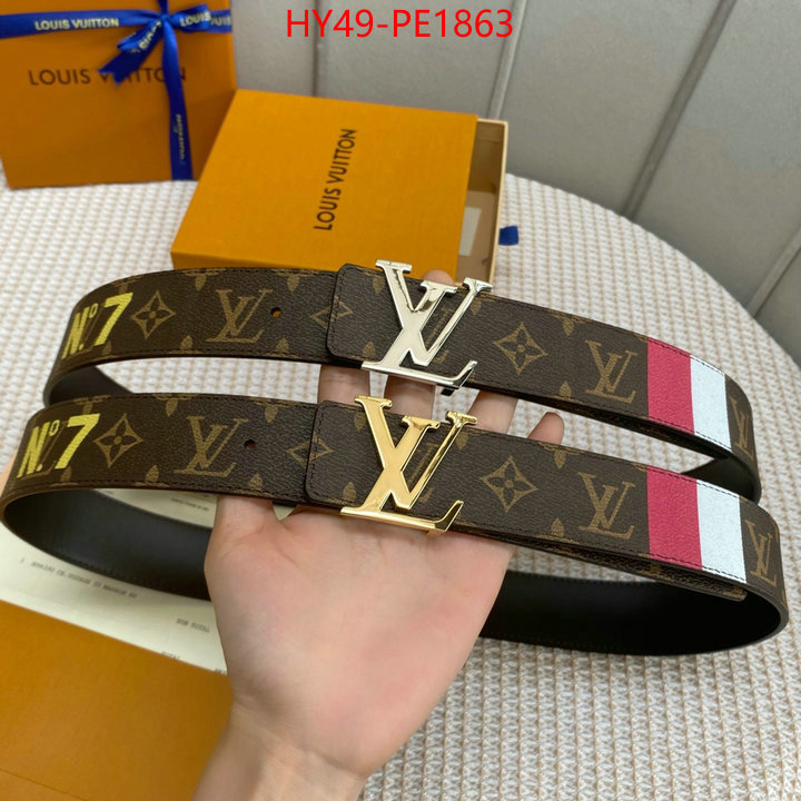 Belts-LV,outlet 1:1 replica , ID: PE1863,$: 49USD