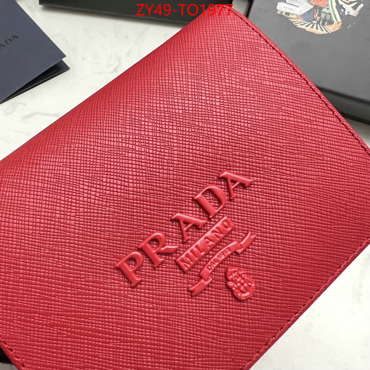 Prada Bags(4A)-Wallet,where quality designer replica ,ID: TO1977,$: 49USD