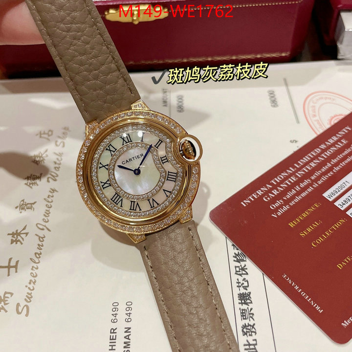 Watch(4A)-Cartier,best aaaaa , ID: WE1762,$: 149USD