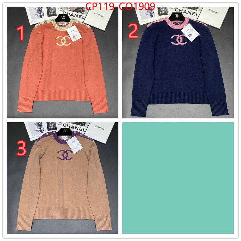 Clothing-Chanel,highest product quality , ID: CO1909,$: 119USD