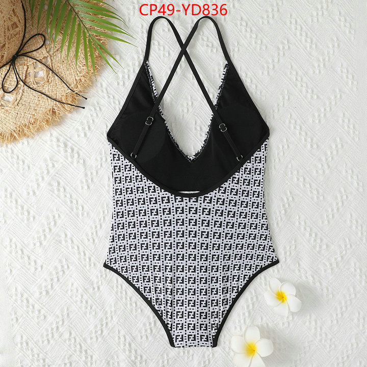 Swimsuit-Fendi,the best quality replica , ID: YD836,$: 49USD