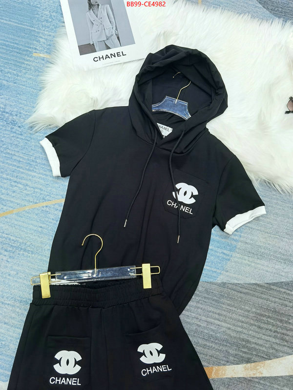 Clothing-Chanel,found replica , ID: CE4982,$: 99USD