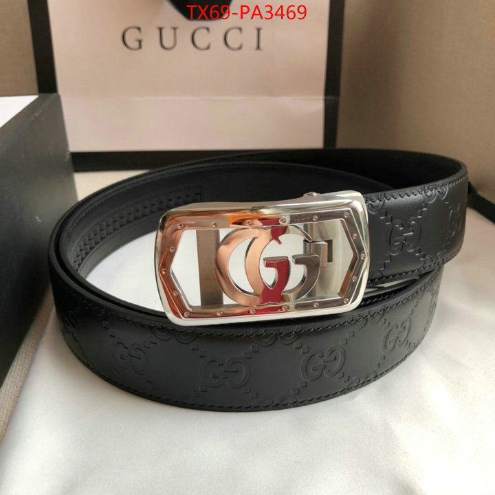 Belts-Gucci,the quality replica , ID: PA3469,$: 69USD