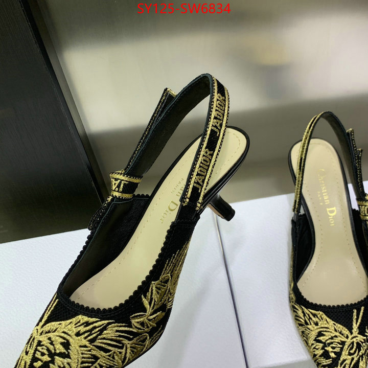 Women Shoes-Dior,replcia cheap from china , ID: SW6834,$: 125USD