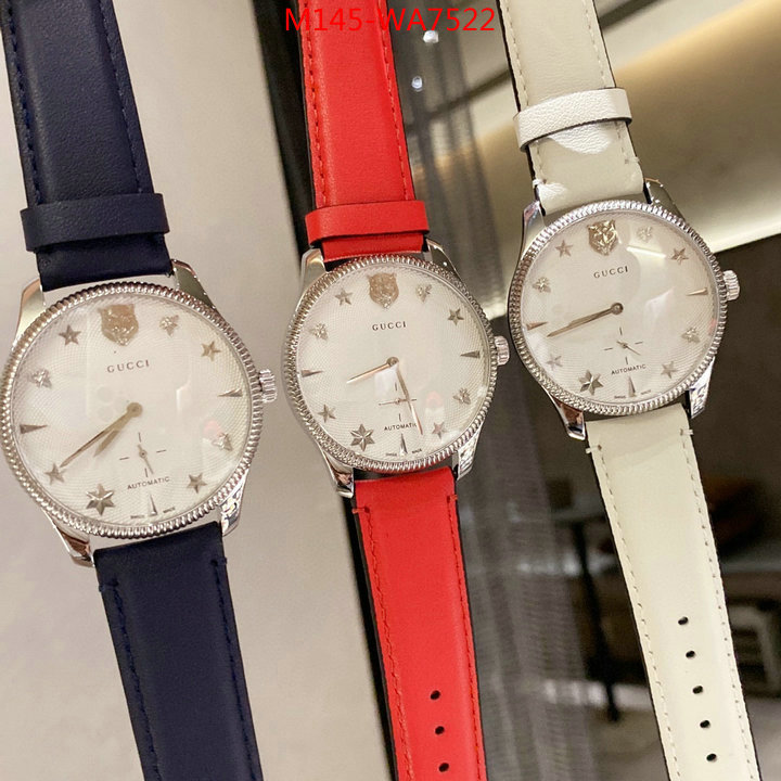 Watch(4A)-Gucci,luxury shop ,ID: WA7522,$: 145USD