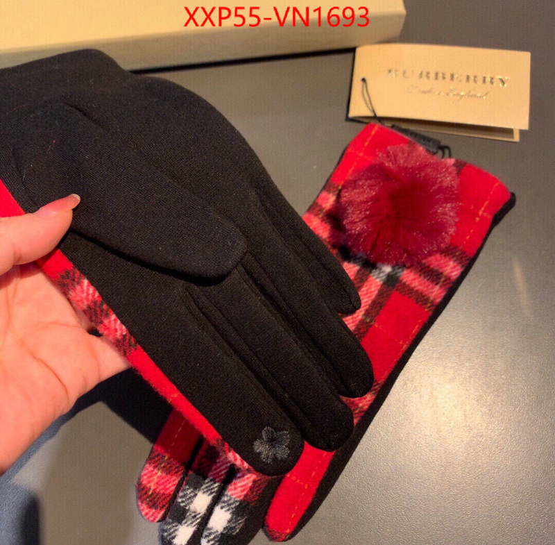 Gloves-Burberry,replica 1:1 , ID: VN1693,$: 55USD