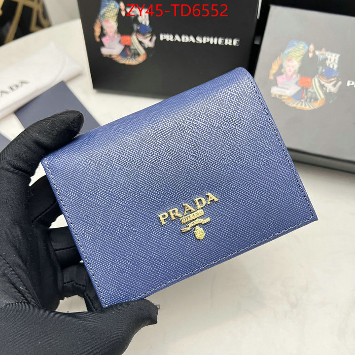 Prada Bags(4A)-Wallet,where can i find ,ID: TD6552,$: 45USD