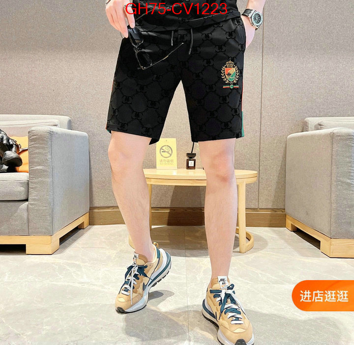 Clothing-Gucci,sale outlet online , ID: CV1223,$: 75USD