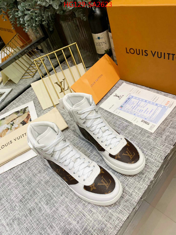 Women Shoes-LV,1:1 clone , ID:SA2623,$: 129USD