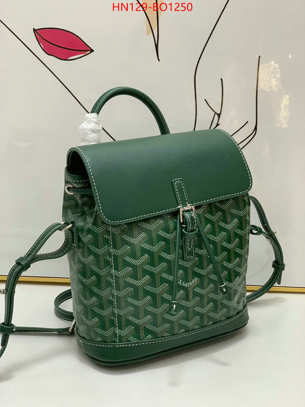 Goyard Bags(4A)-Backpack-,best fake ,ID: BO1250,$: 129USD