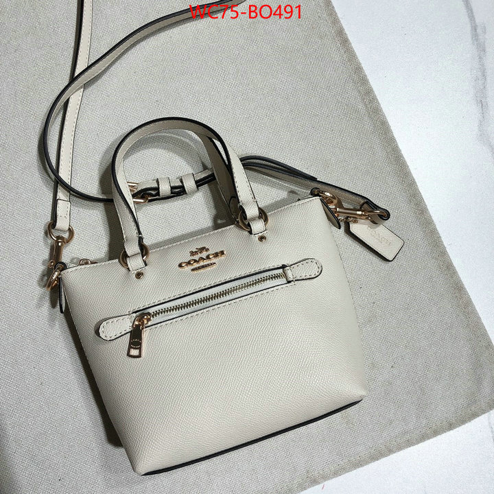 Coach Bags(4A)-Tote-,where to buy fakes ,ID: BO491,$: 75USD