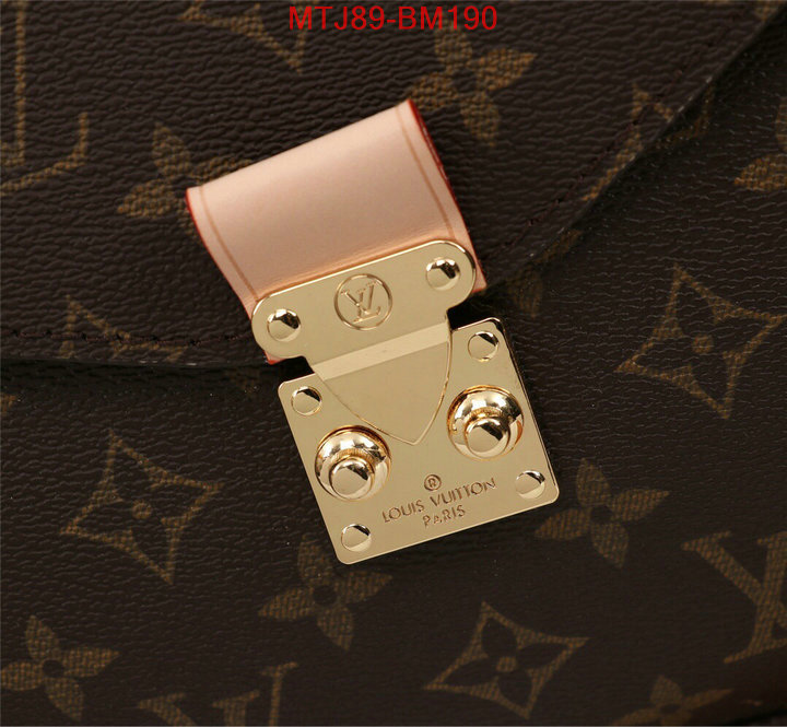 LV Bags(4A)-Handbag Collection-,ID: BM190,$:89USD