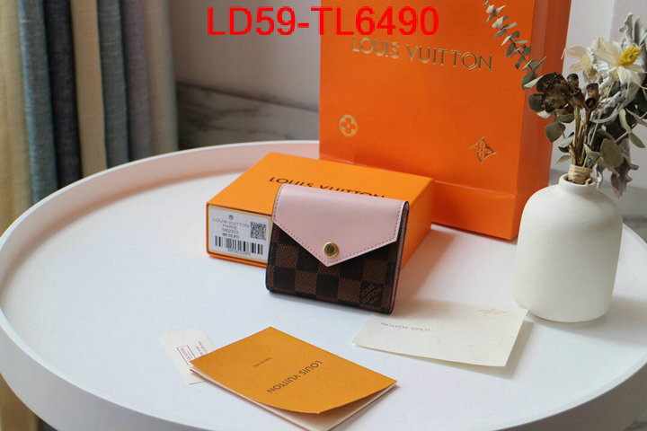 LV Bags(TOP)-Wallet,ID:TL6490,$: 59USD