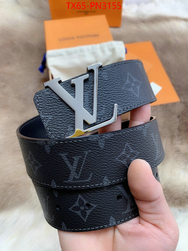 Belts-LV,shop the best high authentic quality replica , ID: PN3155,$: 65USD