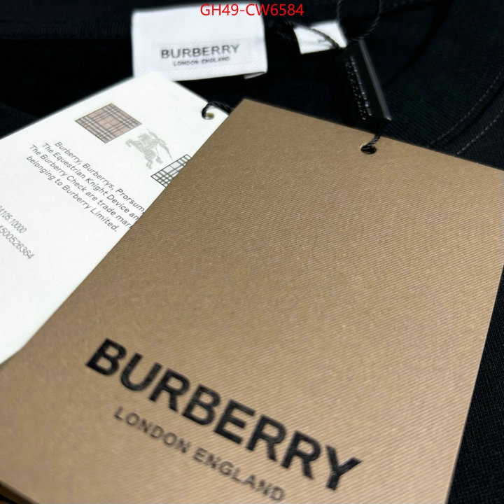 Clothing-Burberry,replica 1:1 , ID: CW6584,$: 49USD