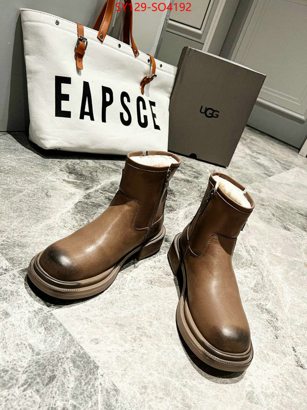 Women Shoes-UGG,1:1 clone , ID: SO4192,$: 129USD