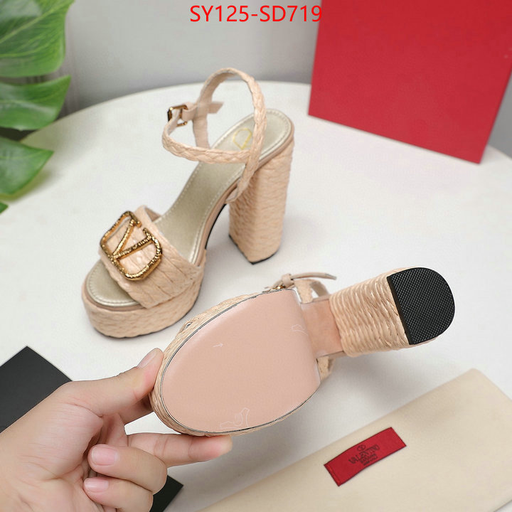 Women Shoes-Valentino,designer 7 star replica , ID: SD719,$: 125USD