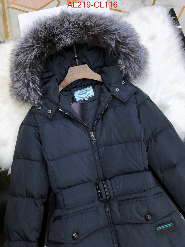 Down jacket Women-Prada,find replica , ID: CL116,$:219USD