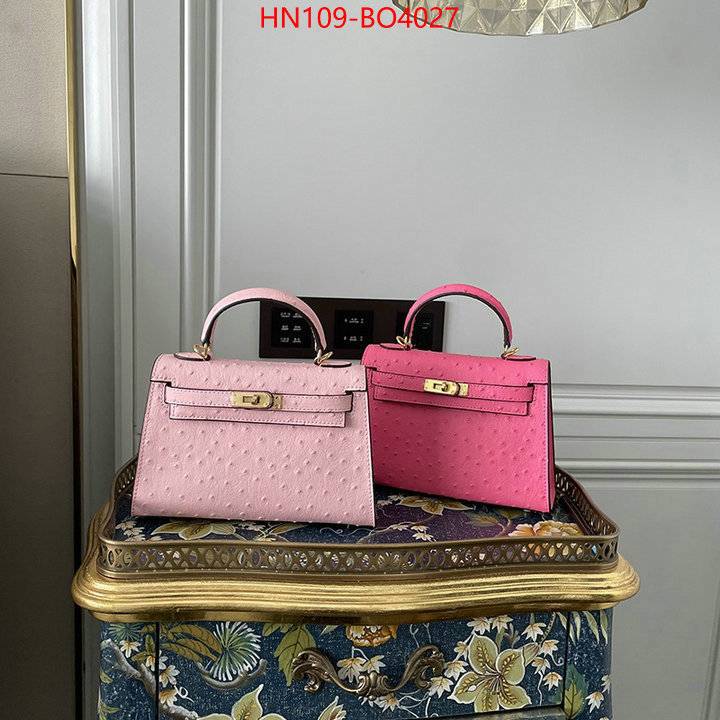 Hermes Bags(4A)-Kelly-,fashion replica ,ID: BO4027,$: 109USD